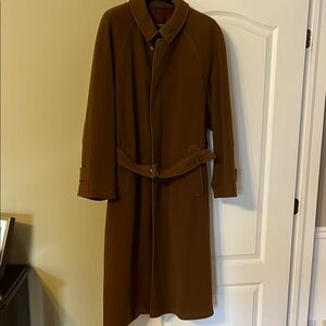 Men's Brown Overcoat